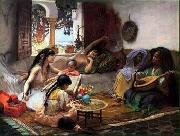 Arab or Arabic people and life. Orientalism oil paintings  318, unknow artist